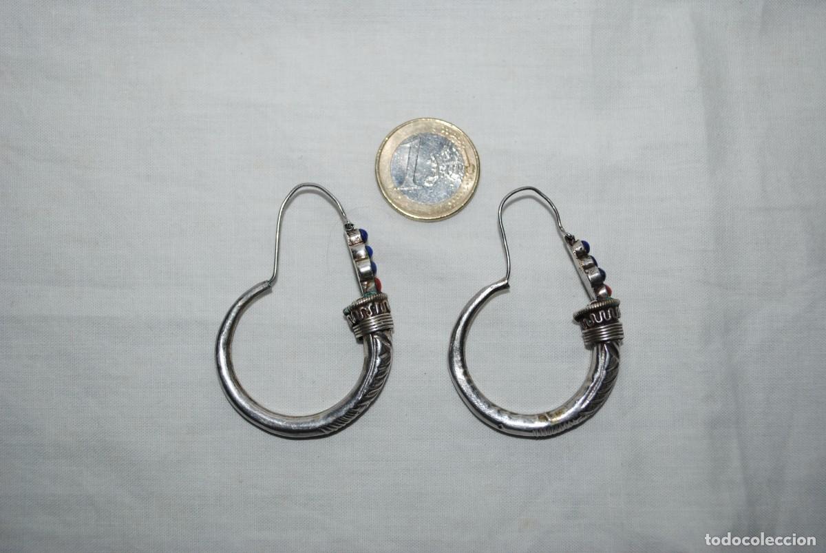 Gioielleria: PENDIENTES DE PLATA EN FORMA DE ARGOLLAS CON PERLAS .