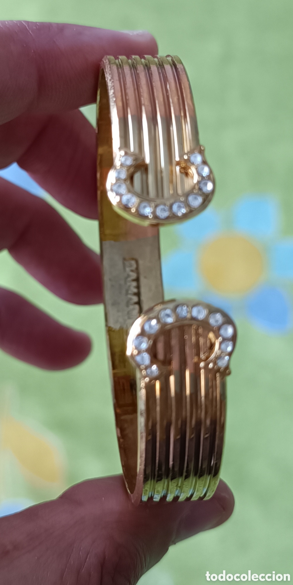 Joyeria: Pulsera brazalete a&ntilde;os 80