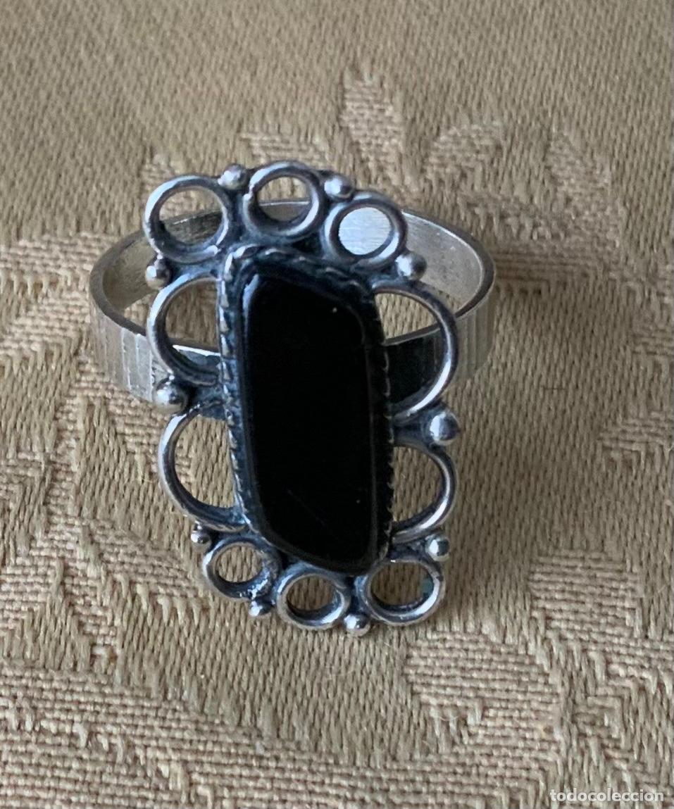 Joyeria: ANTIGUO ANILLO PLATA MEDIADOS SIGLO XX