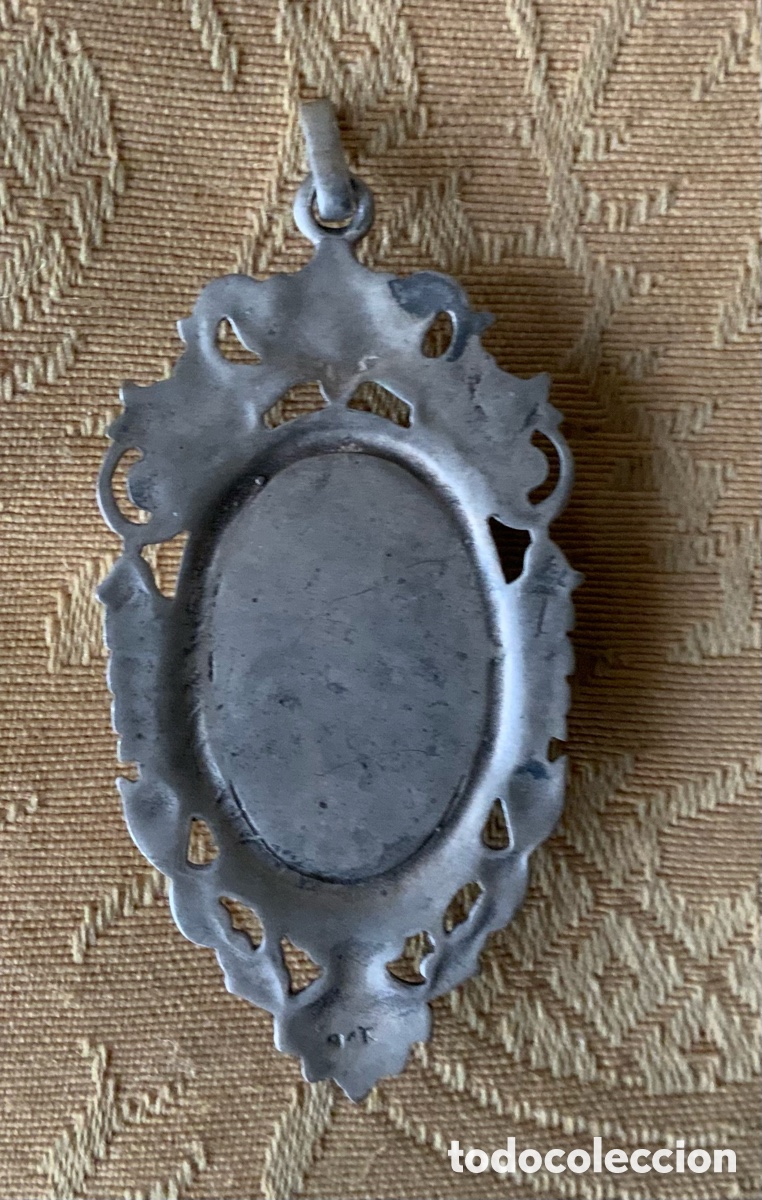 Joyeria: ANTIGUO COLGANTE PLATA Y LAPISL&Aacute;ZULI - Foto 11