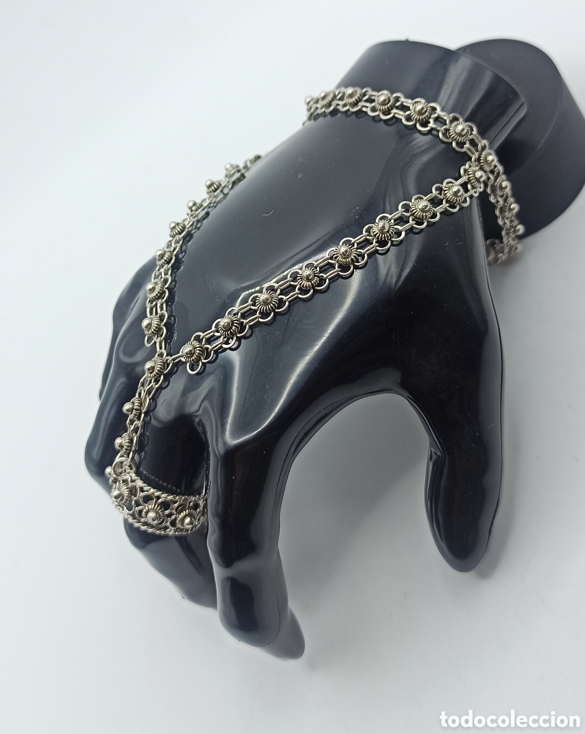 Joyeria: Pulsera mano con anillo plata - Foto 2