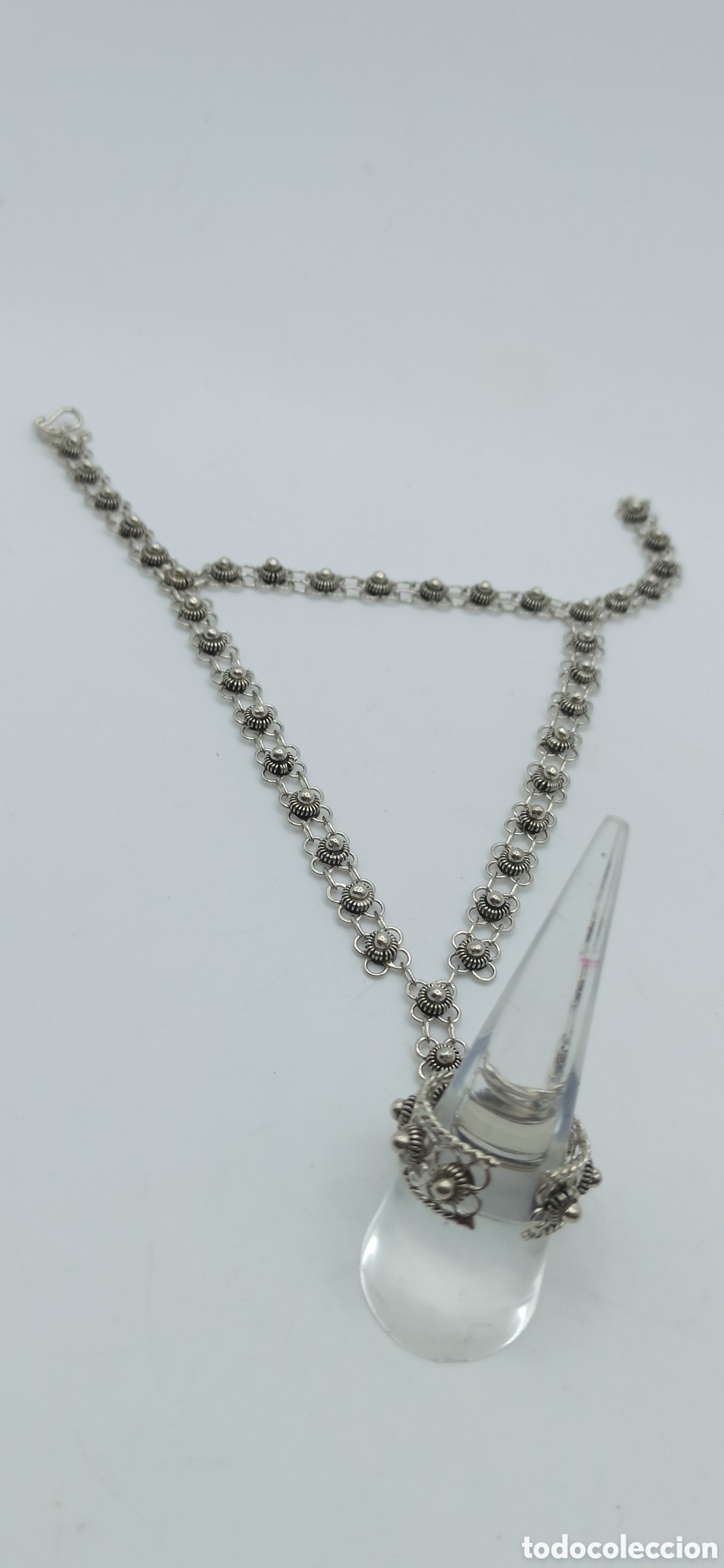 Joyeria: Pulsera mano con anillo plata - Foto 3