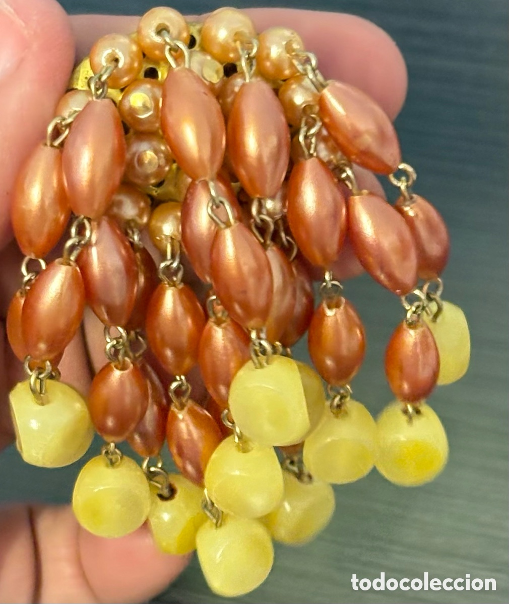 Joyeria: BROCHE VINTAGE EN CASCADA( conocido como waterfall brooch - Foto 6