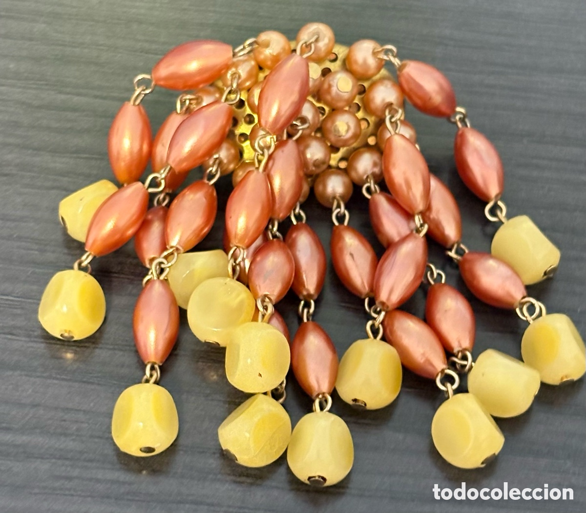 Joyeria: BROCHE VINTAGE EN CASCADA( conocido como waterfall brooch