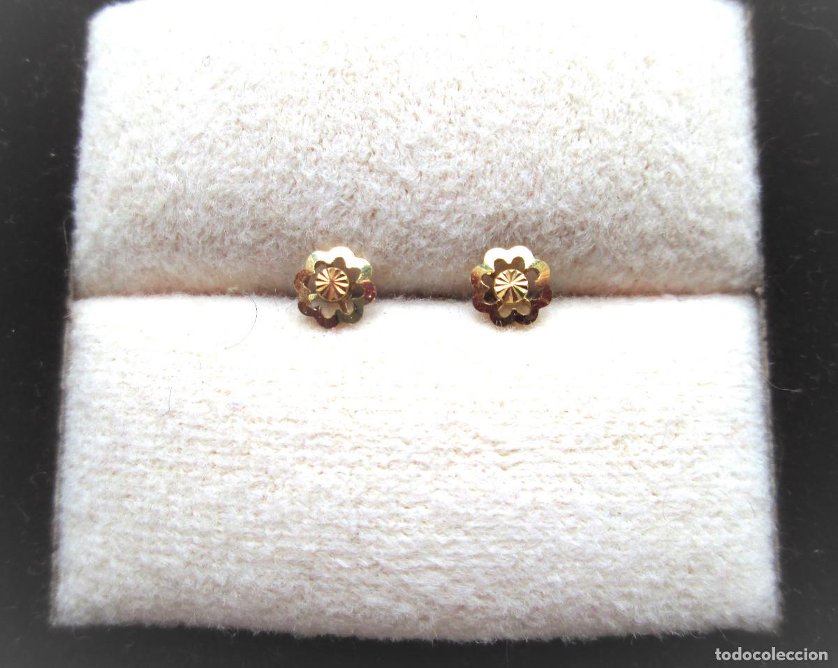 Joyeria: PENDIENTES DE ORO DE 18 KLTS. - SIN ESTRENAR - Foto 1