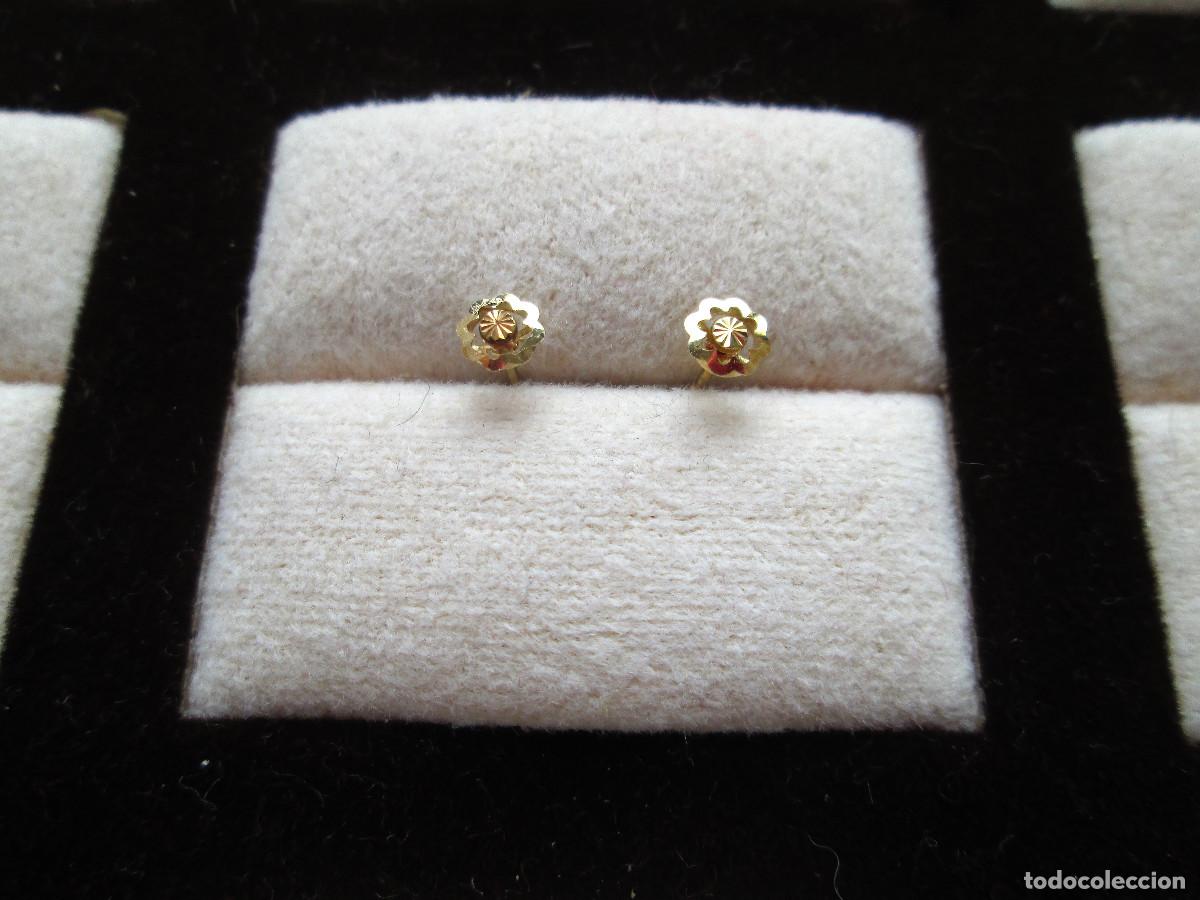 Joyeria: PENDIENTES DE ORO DE 18 KLTS. - SIN ESTRENAR - Foto 4