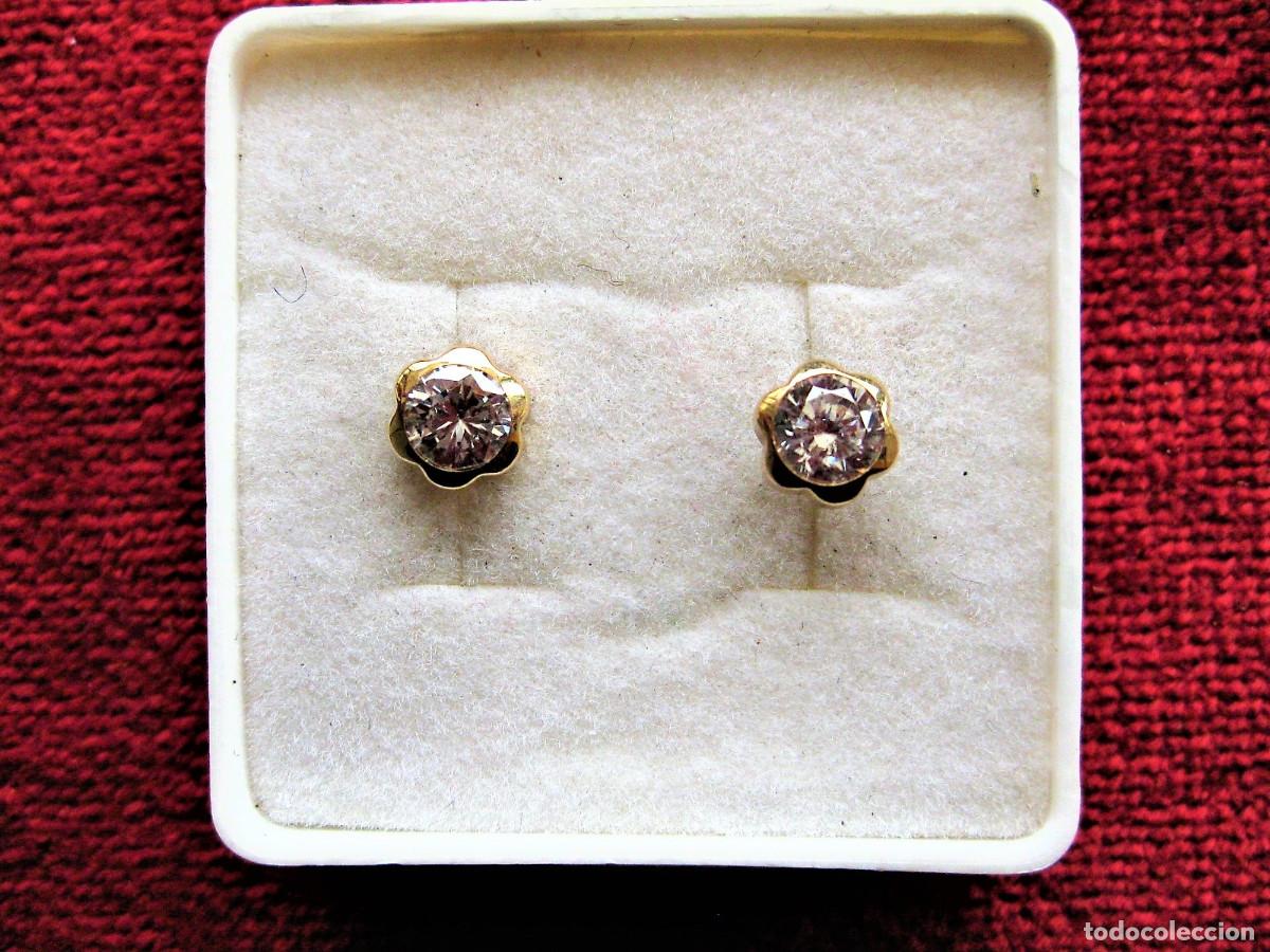 Joyeria: PENDIENTES DE ORO DE 18 KLTS. - SIN ESTRENAR - Foto 2