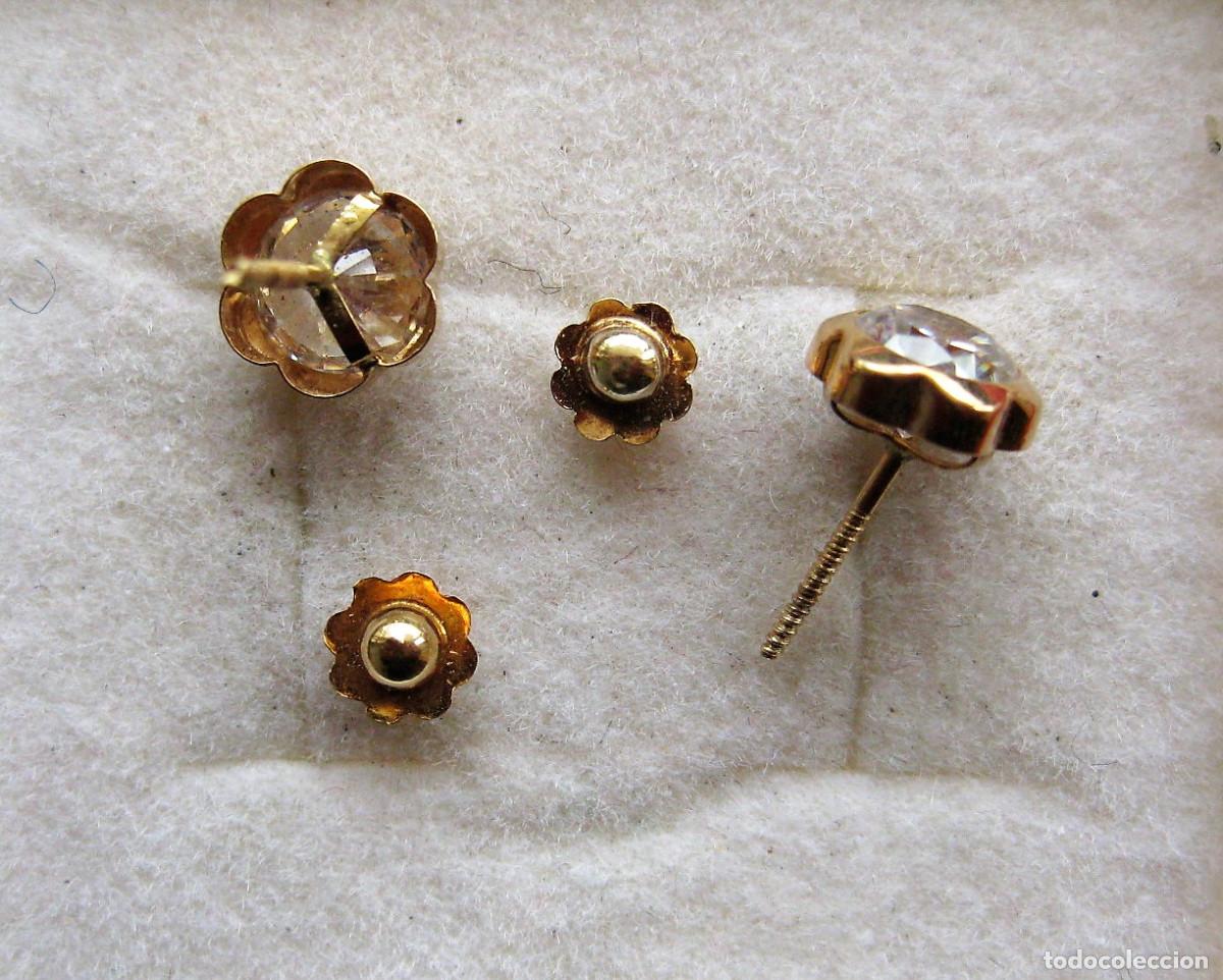 Joyeria: PENDIENTES DE ORO DE 18 KLTS. - SIN ESTRENAR - Foto 3