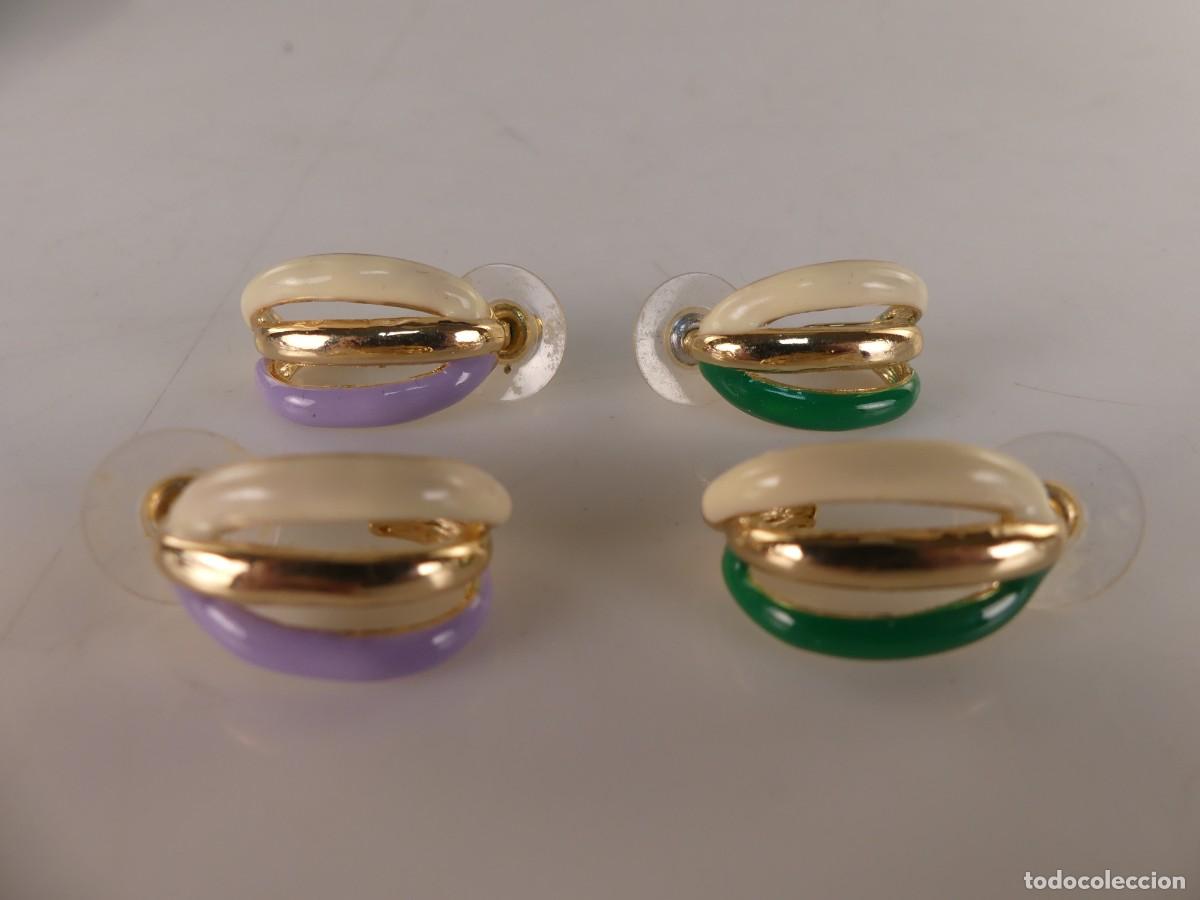 Joaillerie: 2 PARES DE BONITOS PENDIENTES