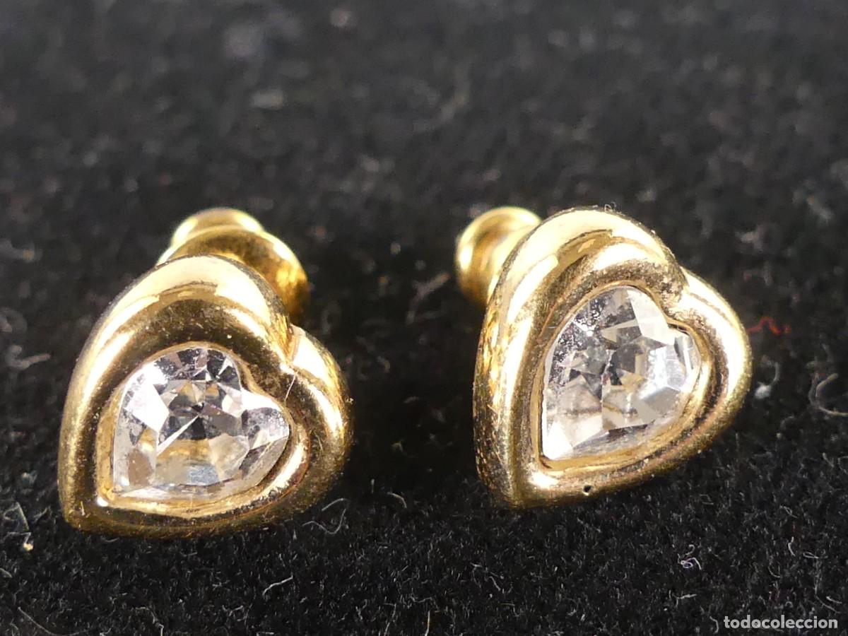 Joalharia: ELEGANTES PENDIENTES FORMA DE CORAZONES