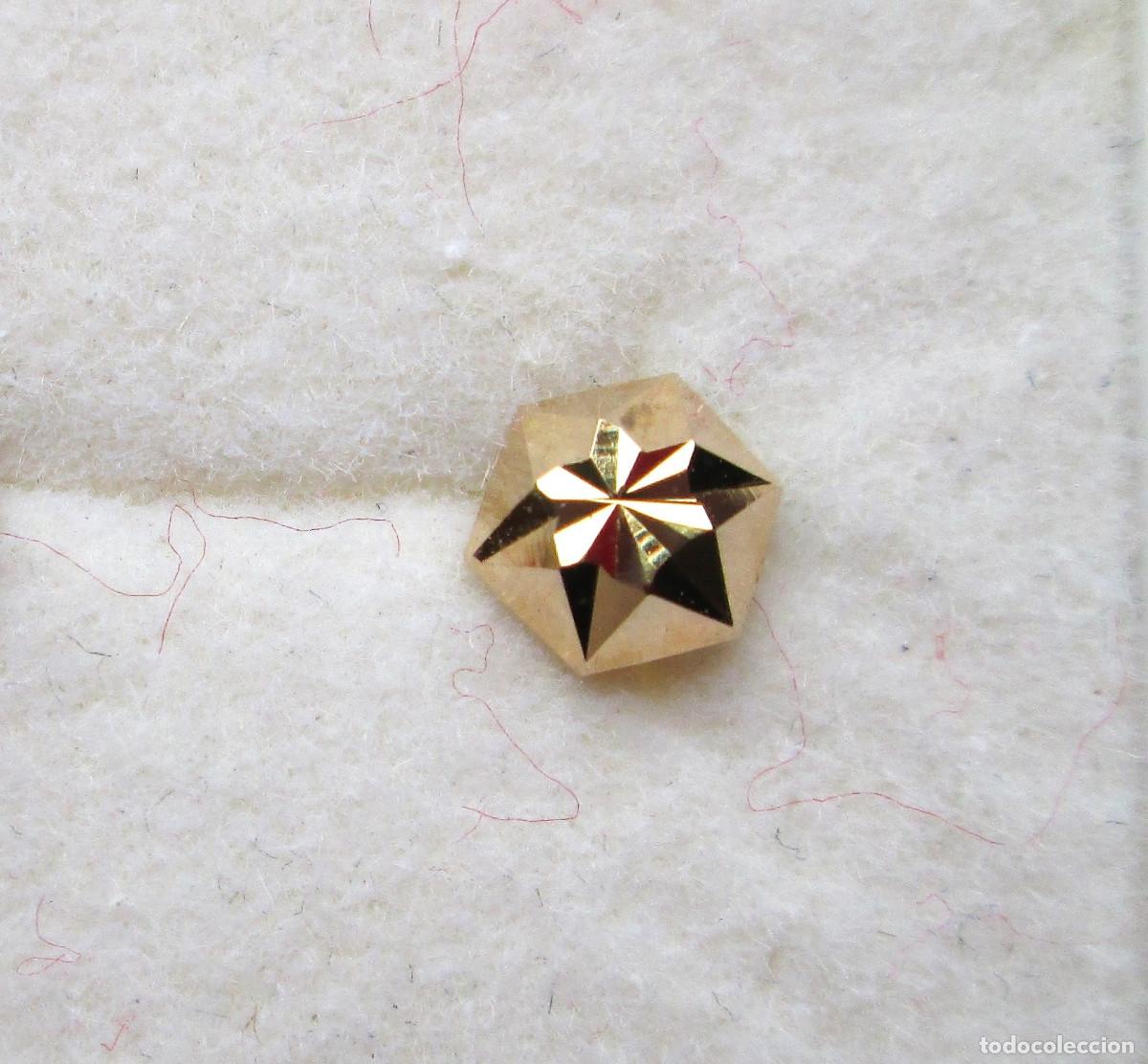 Jewelry: PENDIENTES INDIVIDUAL DE ORO DE 18 KLTS. &ndash; ESTRELLA DE SEIS PUNTAS - SIN ESTRENAR