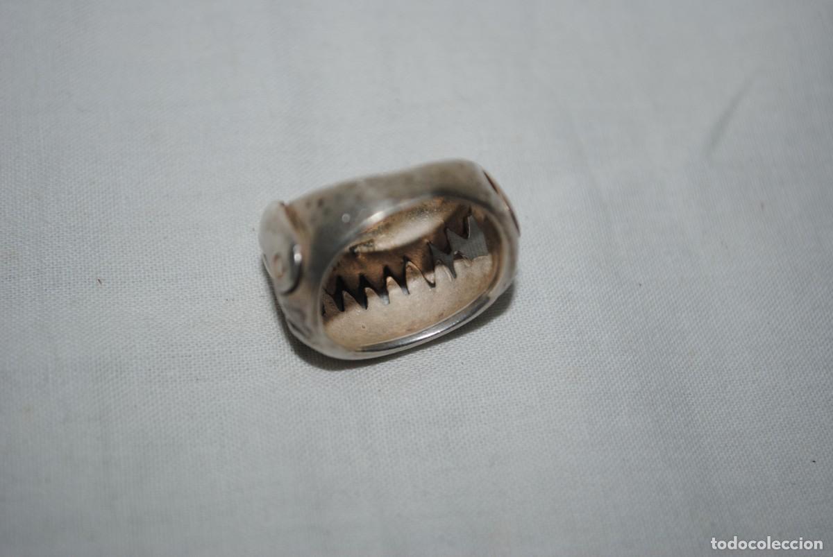 Joyeria: ANILLO DE PLATA EN FORMA DE BOCA DE TIBURON - Foto 2