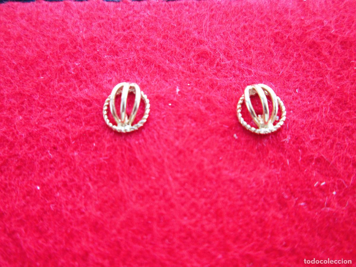 Joaillerie: PENDIENTES DE ORO DE 18 KLTS. - CIERRE DE PRESION - SIN ESTRENAR