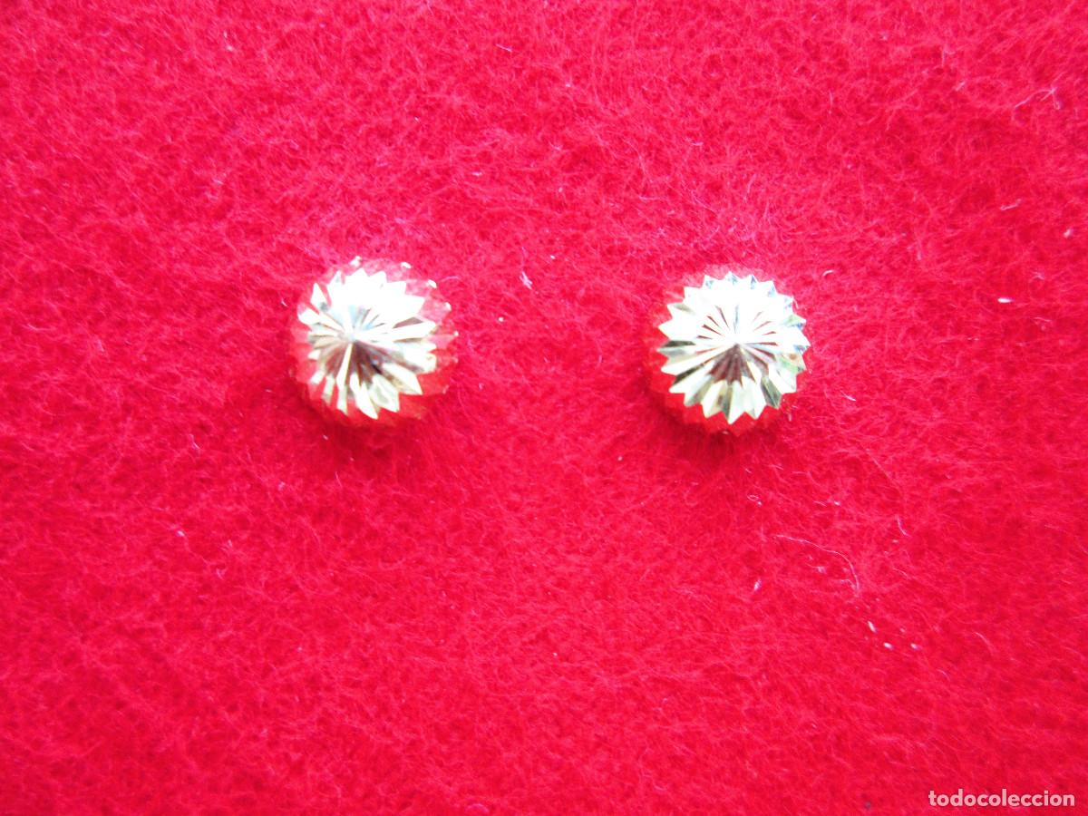 Joyeria: PENDIENTES DE ORO DE 18 KLTS. - BOLAS - CIERRE DE ROSCA - SIN ESTRENAR
