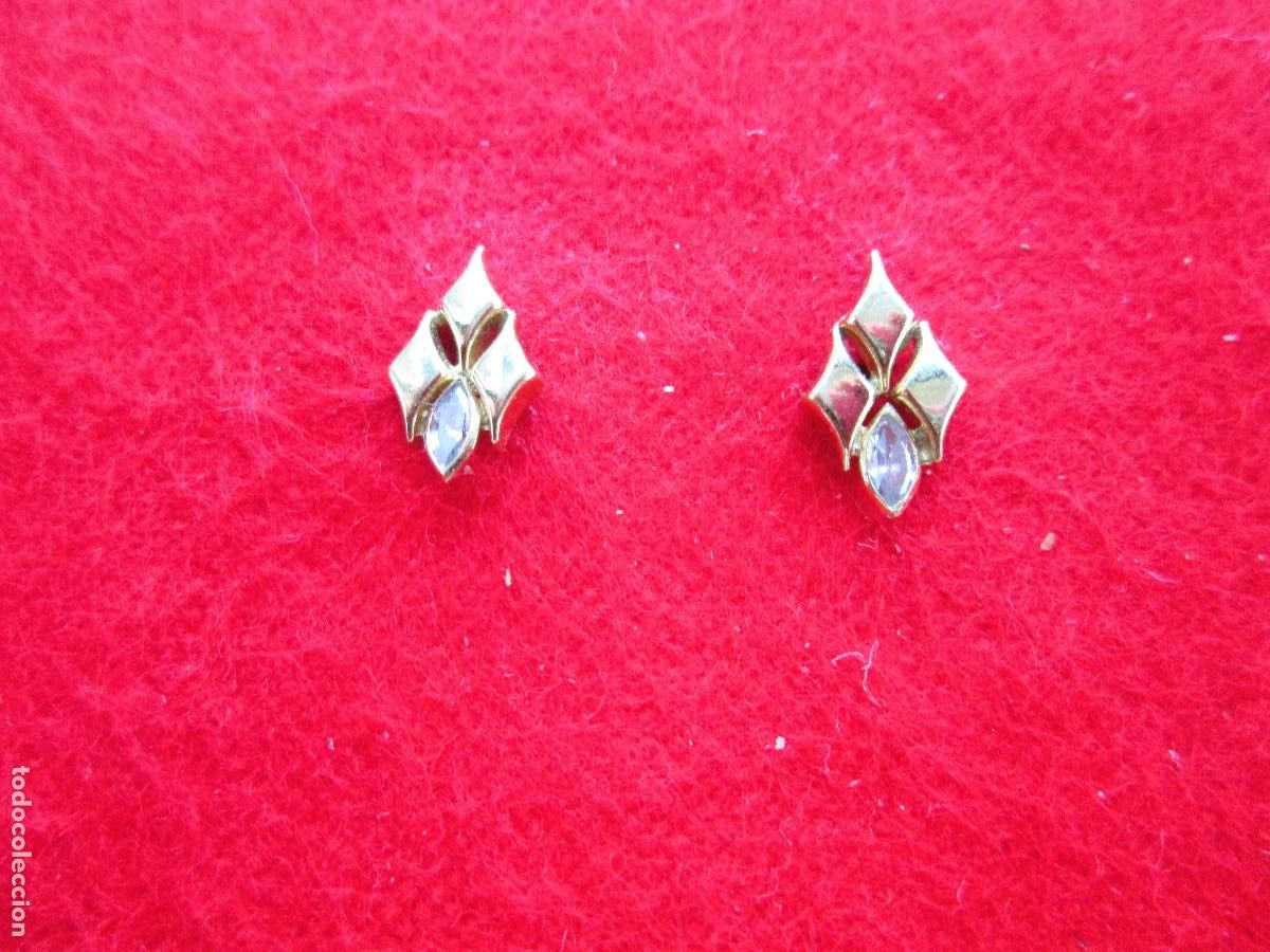 Joyeria: PENDIENTES DE ORO DE 18 KLTS. CON PERLAS - CIERRE DE ROSCA - SIN ESTRENAR - Foto 1