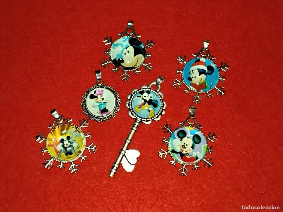 Joyeria: CONJUNTO DE 6 COPITOS DISNEY ,PARA COLGANTE O LLAVERO