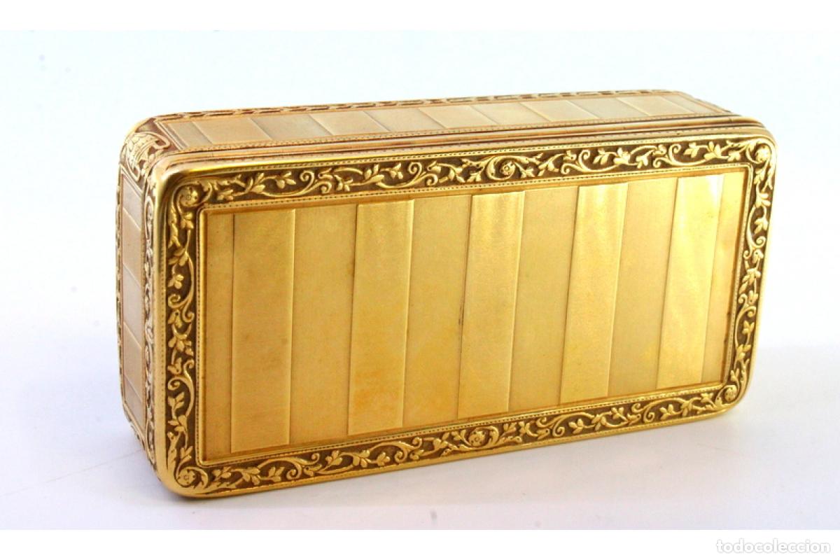Joyeria: 169 gramos - Caja de rap&eacute;, en Oro de 18 quilates - Foto 7