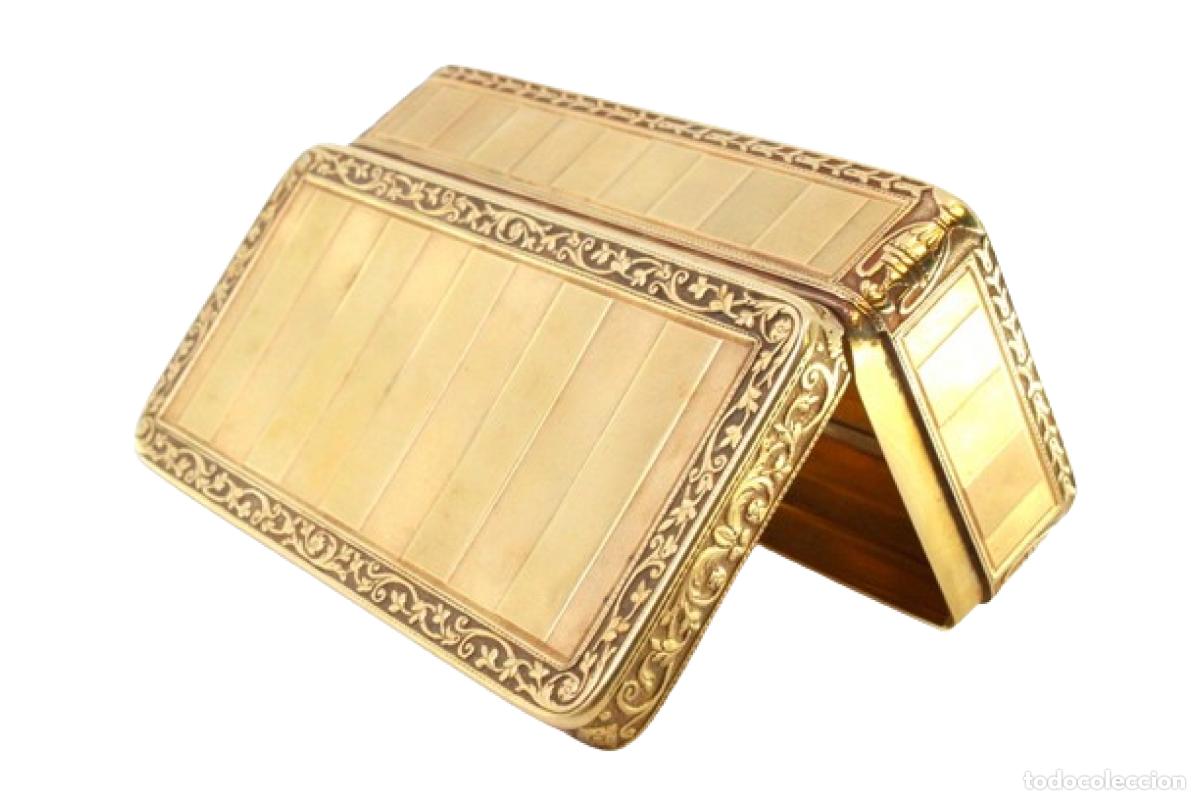 Gioielleria: 169 gramos - Caja de rap&eacute;, en Oro de 18 quilates