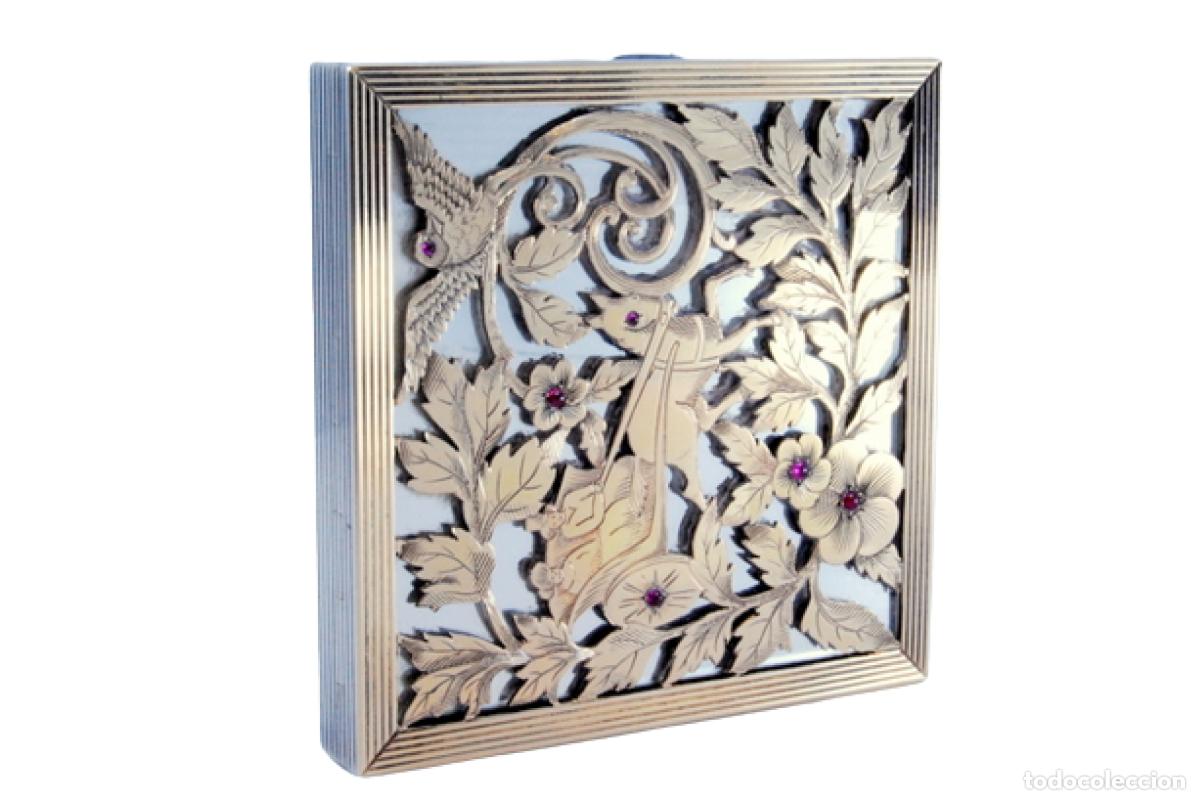 Gioielleria: 192 gramos - Caja de belleza en oro y plata de 15 quilates