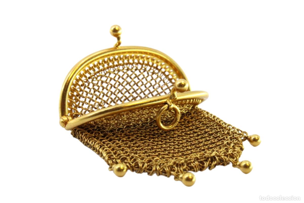 Joyeria: Monedero de oro de 18 quilates de 20 gramos
