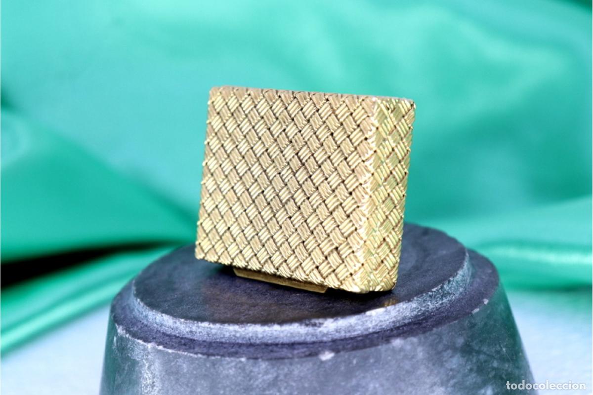 Joyeria: 29 gramos - Caja de rap&eacute; de oro de 18 quilates - Foto 2