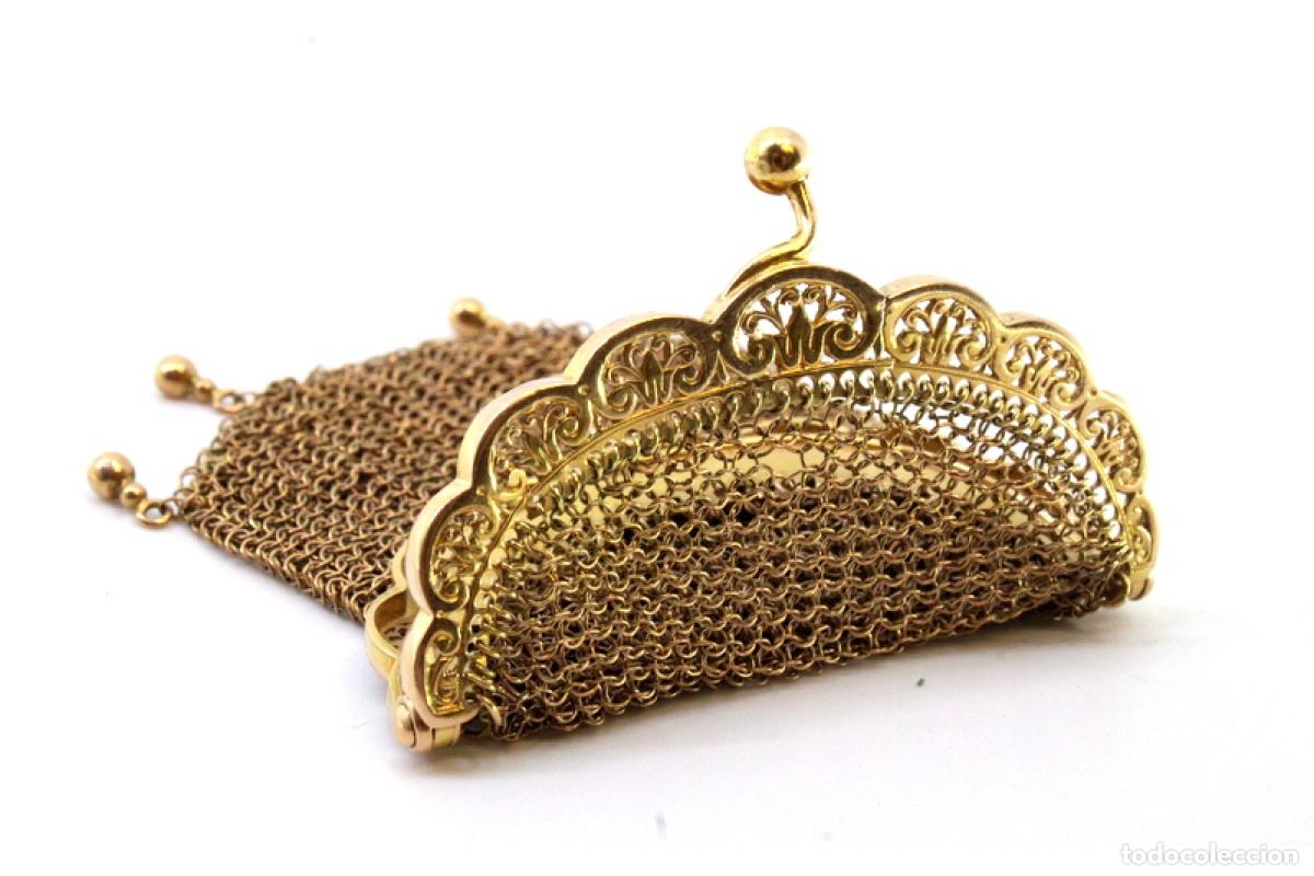 Joyeria: Monedero de oro de 18 quilates de 34 gramos - Foto 2