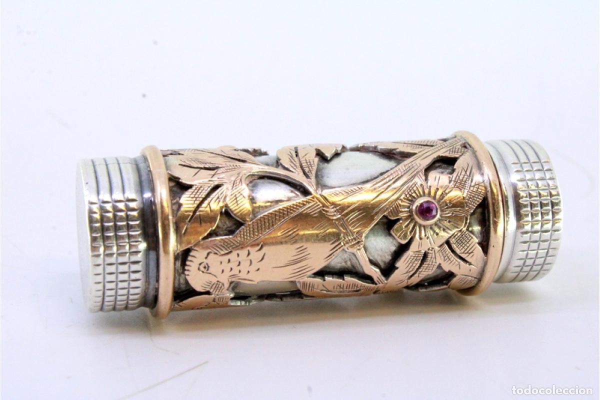 Joyeria: 55 gramos - L&aacute;piz labial de oro de 18 quilates - Foto 3