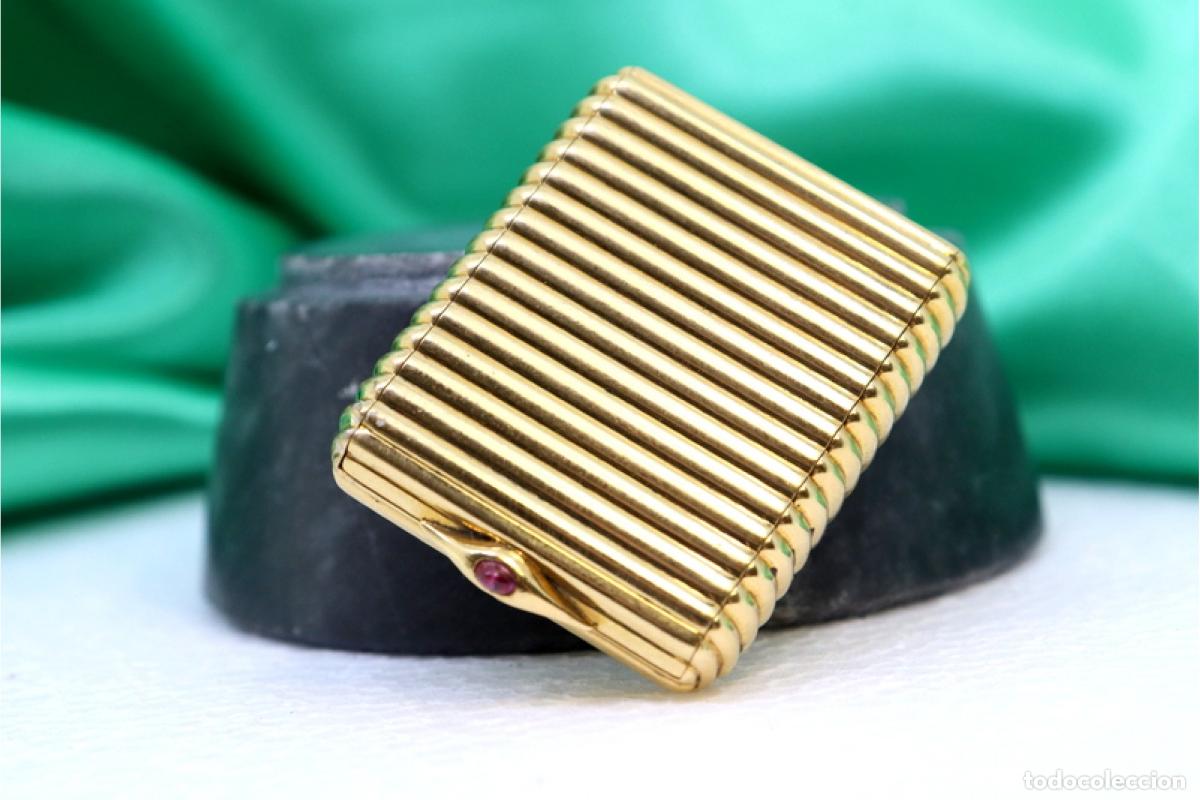 Gioielleria: 48 gramos - Caja de cerillas en oro de 18 quilates