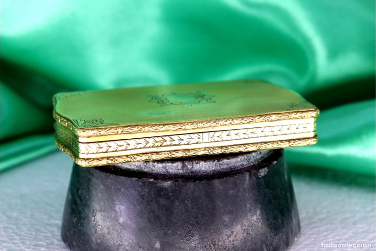 Joyeria: 79 gramos - Caja de rap&eacute;, en Oro de 18 quilates - Foto 9