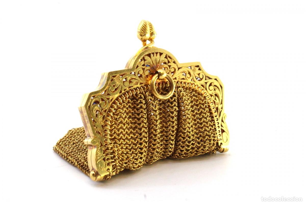 Joyeria: 64 gramos - Monedero de Oro de 18 quilates - Foto 2