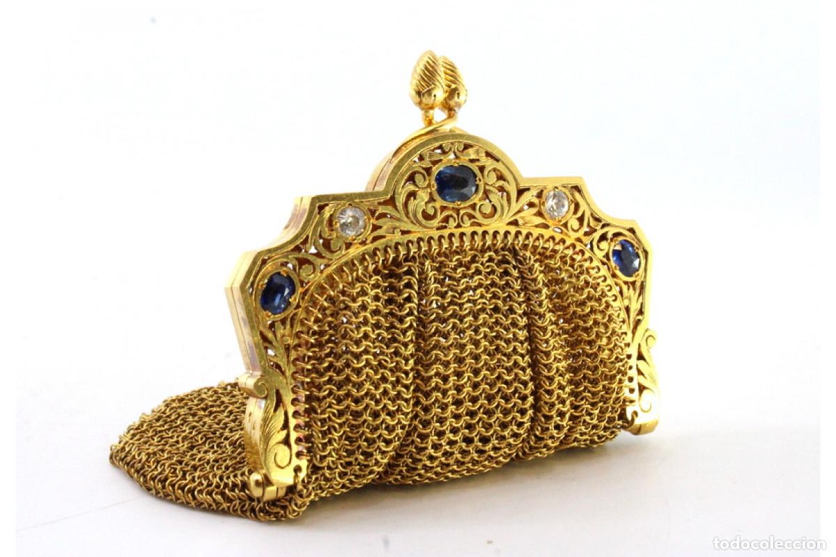 Joyeria: 64 gramos - Monedero de Oro de 18 quilates - Foto 9