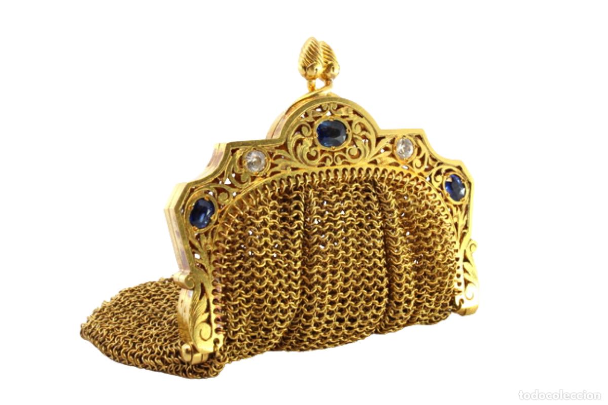 Joyeria: 64 gramos - Monedero de Oro de 18 quilates