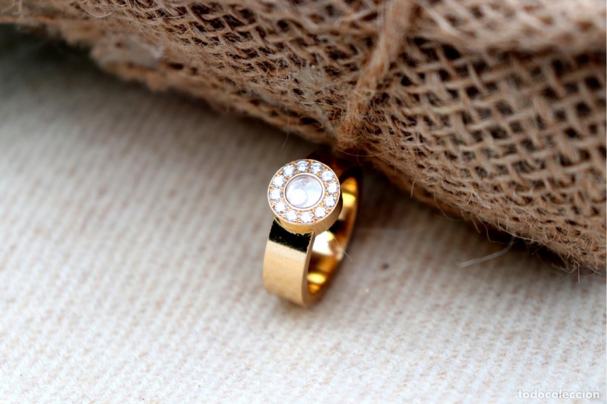 Joyeria: Anillo de oro de 18 quilates con diamantes - Foto 4