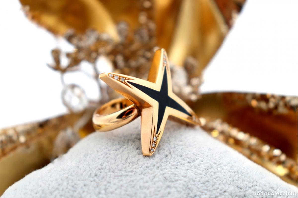Joyeria: Anillo de oro de 18 quilates con diamantes - Foto 2