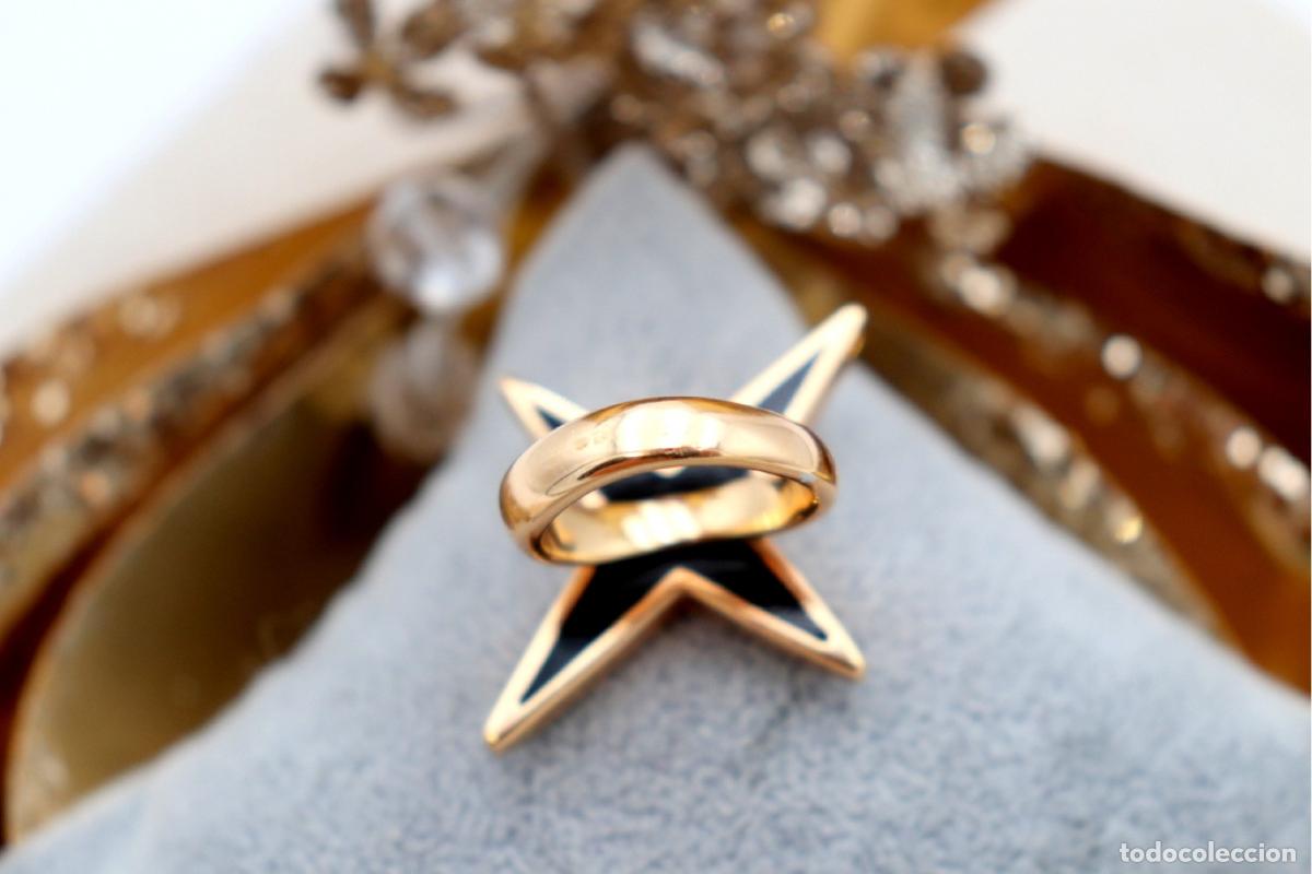 Joyeria: Anillo de oro de 18 quilates con diamantes - Foto 3