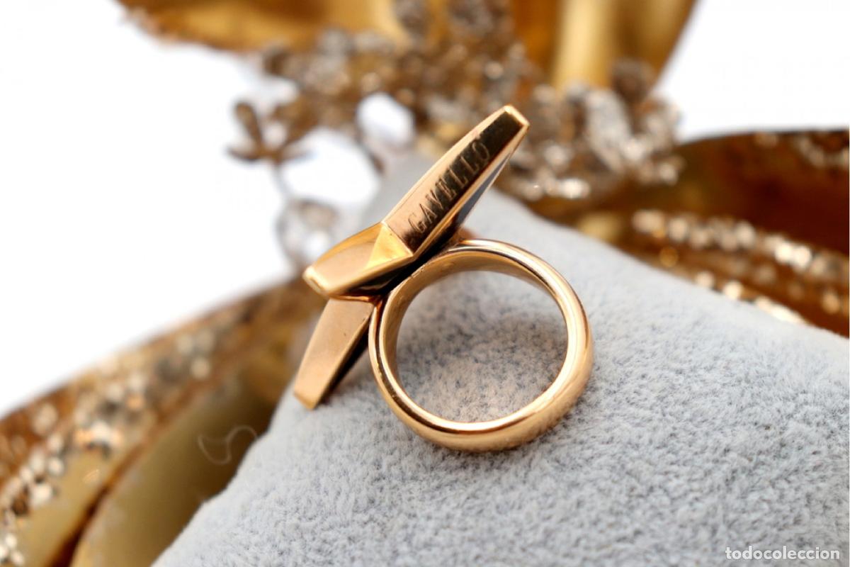 Joyeria: Anillo de oro de 18 quilates con diamantes - Foto 4
