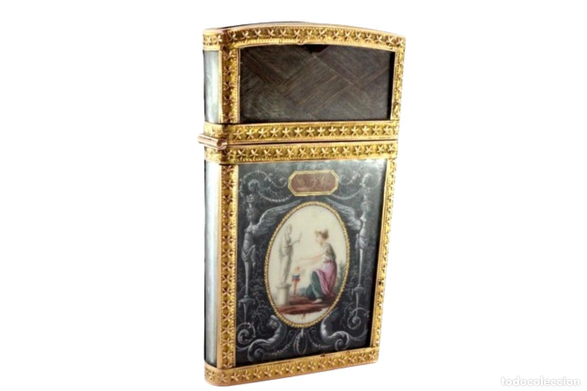 Joyeria: 82 gramos - Estuche para utensilios, en oro de 15 quilates - siglo XIX