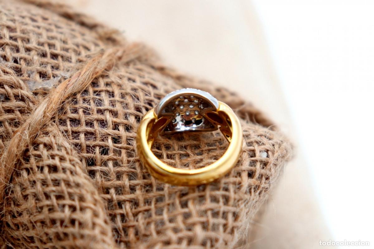 Joyeria: Anillo de oro de 19,2 quilates con diamantes - Foto 7