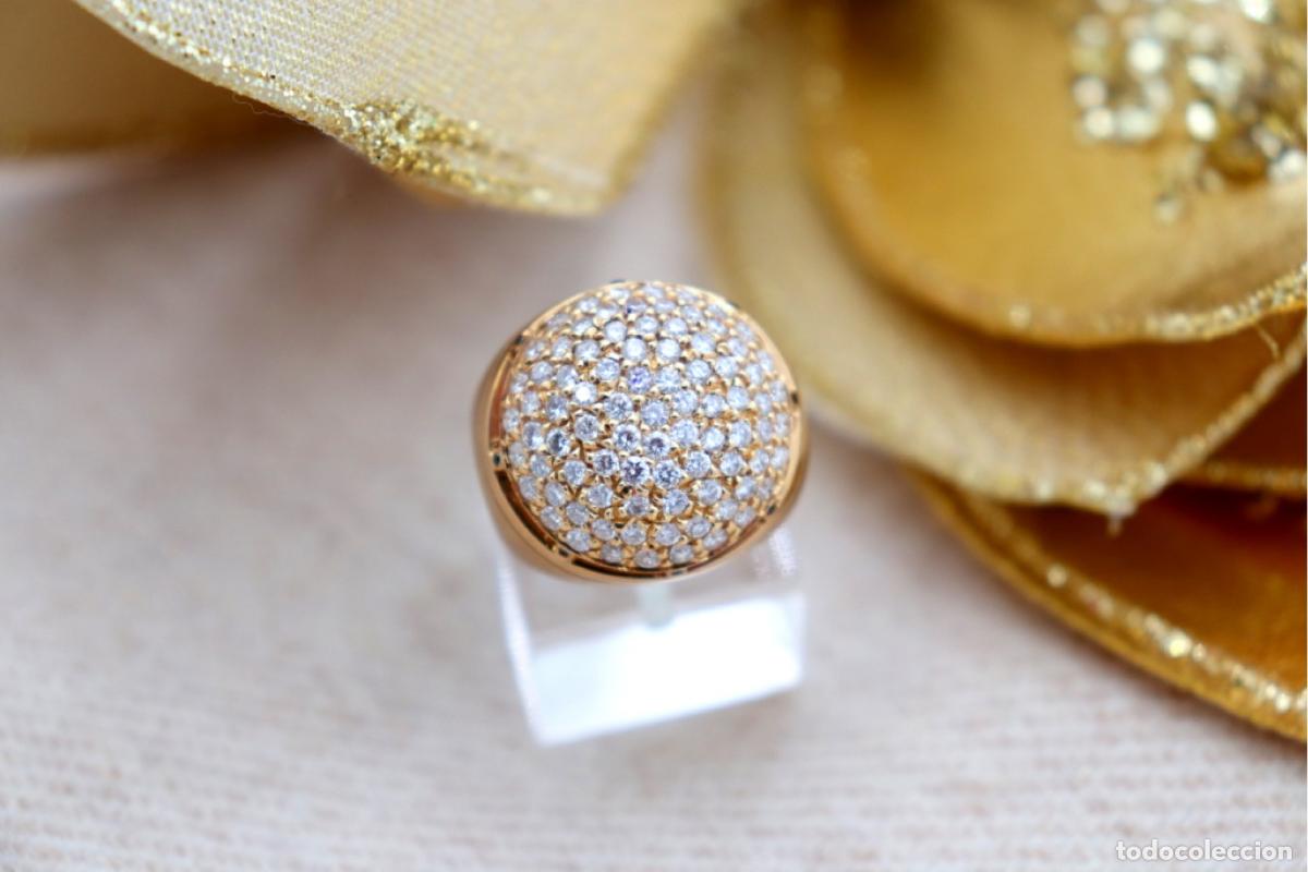 Joyeria: Anillo de oro de 19,2 quilates con diamantes - Foto 7