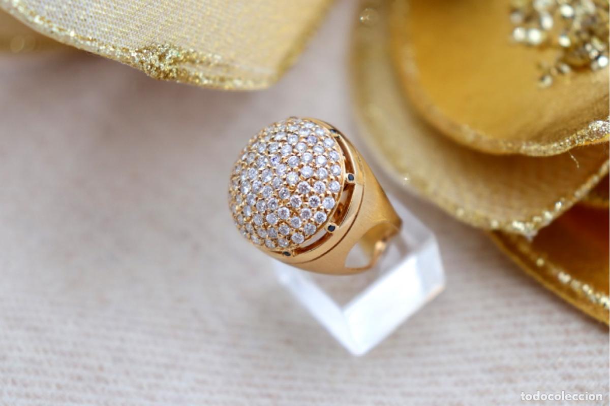 Schmuck: Anillo de oro de 19,2 quilates con diamantes