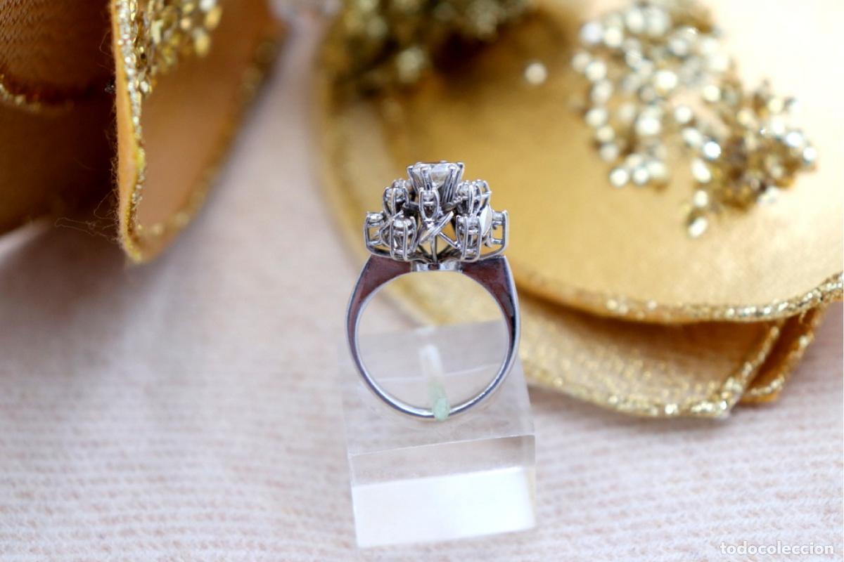 Joyeria: Anillo de oro de 18 quilates con diamantes - Foto 10