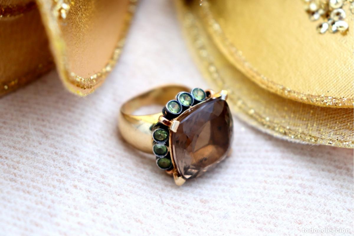 Joyeria: Anillo de oro de 19,2 quilates con citrino - Foto 7