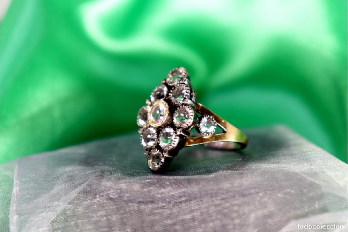 Joyeria: Anillo en oro y plata de 19,2K. - Foto 7