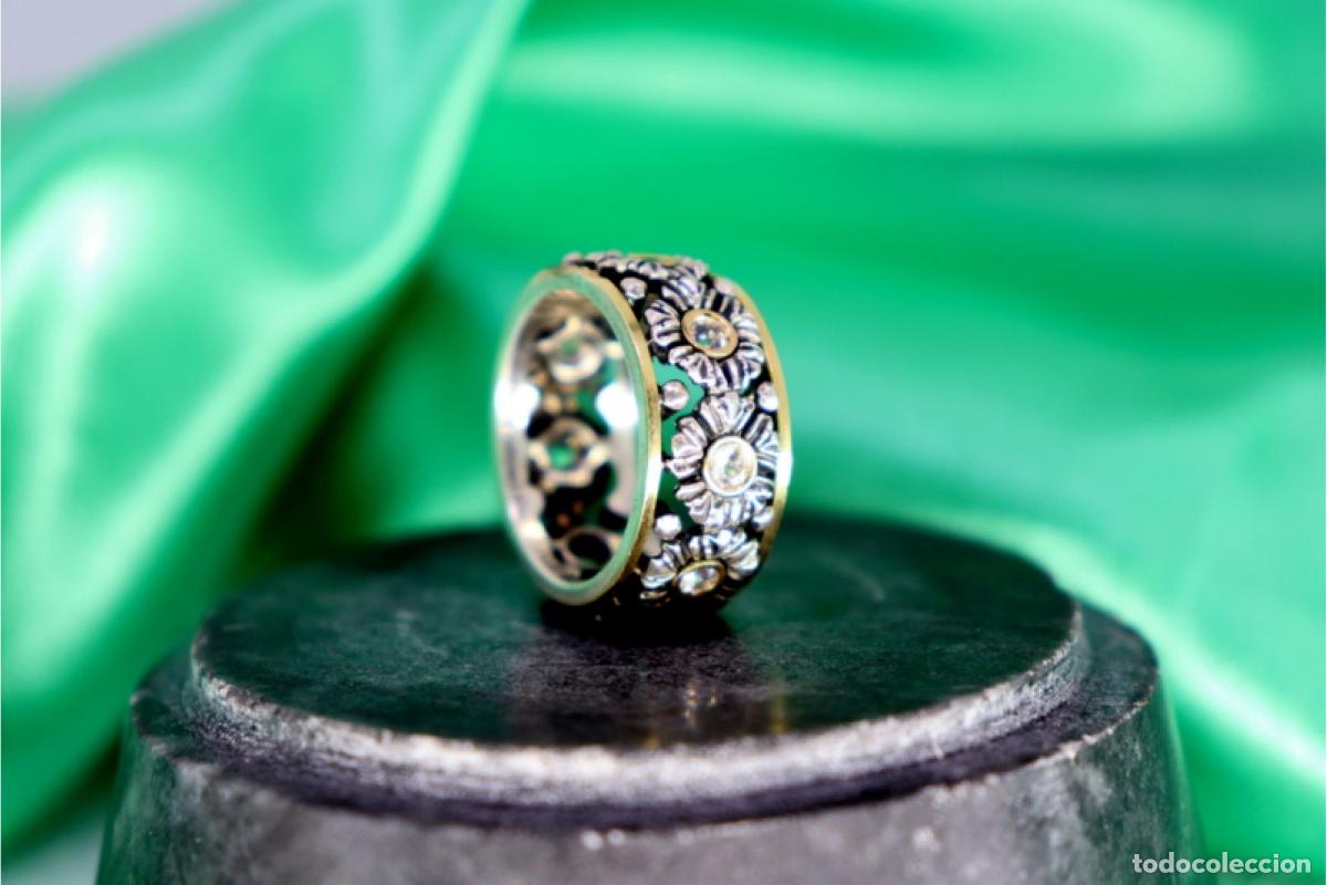 Joyeria: Anillo en oro y plata de 19,2K. - Foto 9