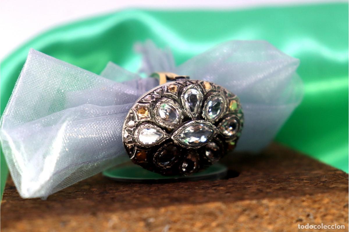 Joyeria: Anillo en oro y plata de 19,2K. - Foto 8