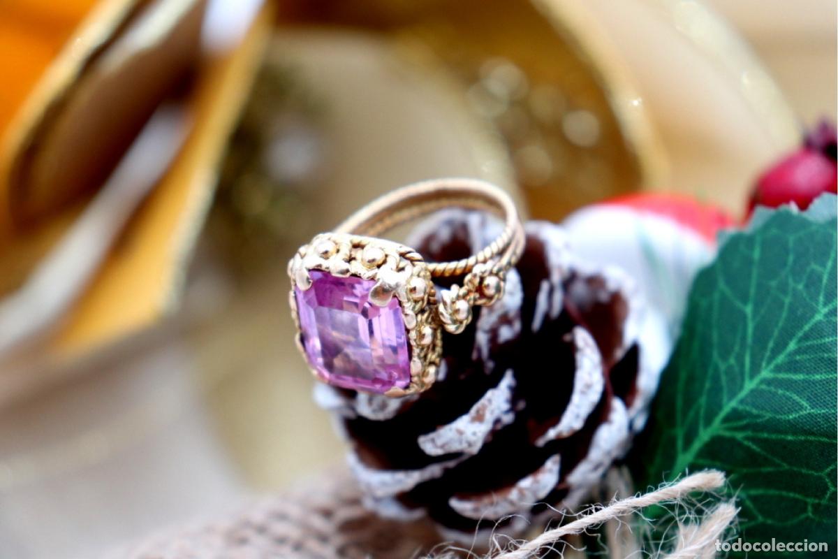 Joyeria: Anillo de oro de 19,2 quilates con rub&iacute; - Foto 6