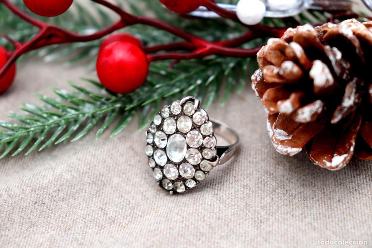 Jewelry: Anillo de plata con cuarzo y piedras de Minas Novas.