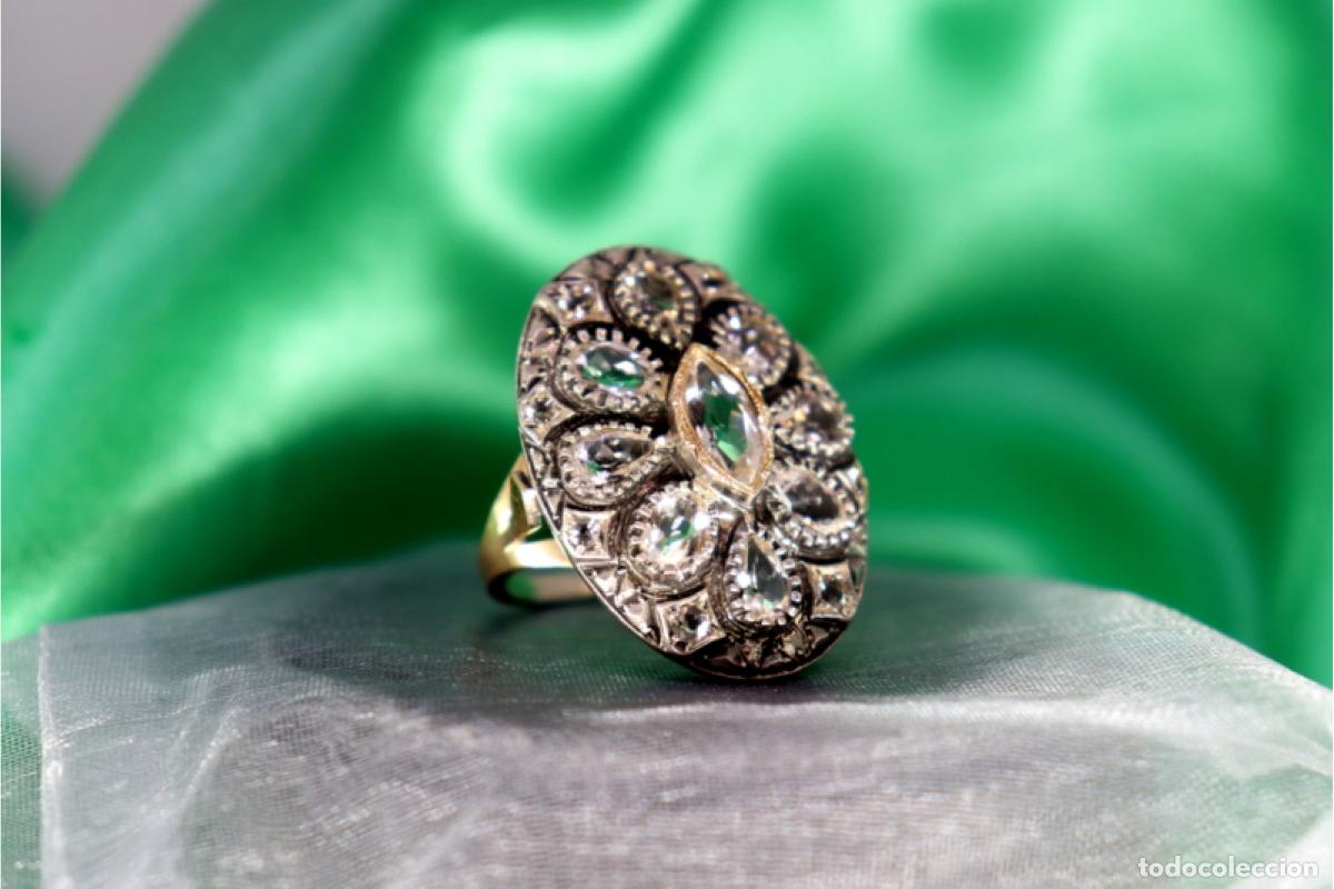 Joyeria: Anillo en oro y plata de 19,2K. - Foto 7