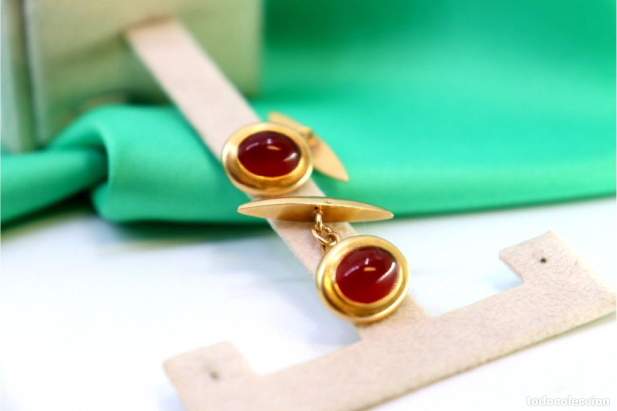 Joyeria: Gemelos de oro de 19,2 quilates - Foto 3
