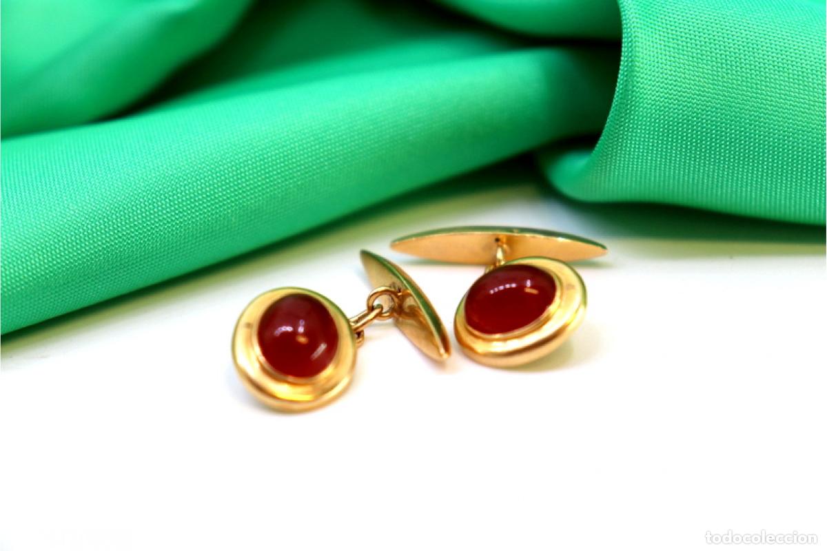 Joyeria: Gemelos de oro de 19,2 quilates - Foto 5
